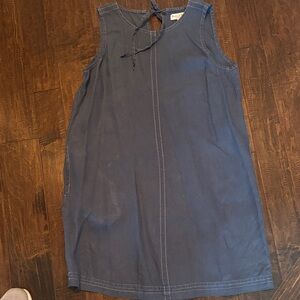 Michael Stars Denim Blue Sleeveless sundress